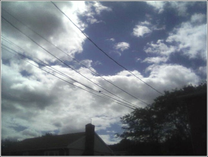 Sky over North Brighton