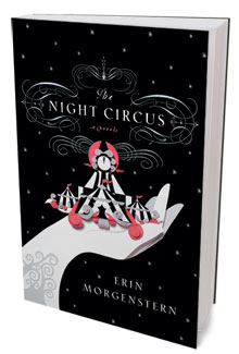 book cover, night circus