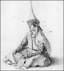 BELLINI'S SEATED WOMAN He keeps the genie in the bottle and the viewer guessing. BELLINI'S SEATED WOMAN He keeps the genie in the bottle and the viewer guessing.
