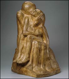 LOVERS Or is Käthe Kollwitz's sculpture a mother and child?