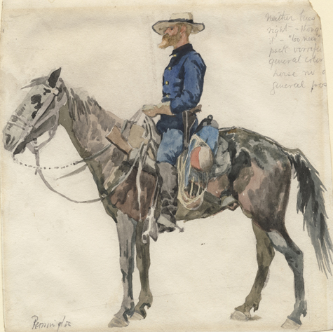 Phoenix  Museum on Rough Rider Frederick Remington S  U S  Cavalry Trooper In Campaign