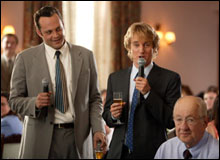 PLAYING YOURSELF: Vaughn and Wilson. Not pictured: Walken, also playing himself.