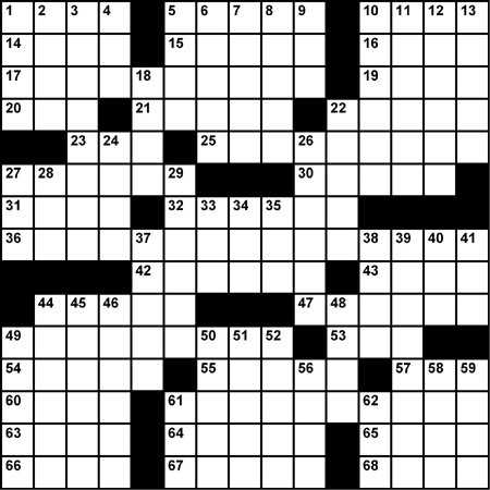 Crossword - 01-06-06