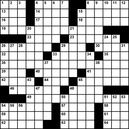 Crossword  - 01.20.06