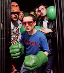 DIRTY MINDS: It's that beat that pervades all that is Hot Chip.