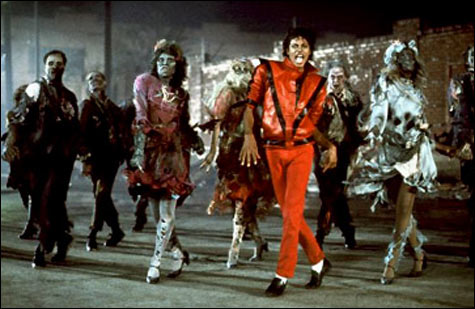 Michael jackson triller dance