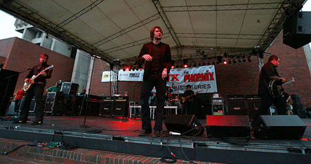 TAKING BACK BOSTON: Adam Lazzara vowed to wake up City Hall and scare the cops. TAKING BACK BOSTON: Adam Lazzara vowed to wake up City Hall and scare the cops.