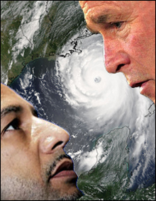 BROTHERS UNDER THE SKIN: New Orleans mayor Ray Nagin, who supported Bush in 2000, is a Democrat in name only.