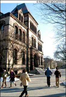 A MATTER OF DISCRETION Unlike their counterparts at URI, Brown treats substance-related violations by students on a case-by-case basis.