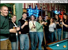 PARTY-HEARTY: Although college years have long been a time of social freedom, growing awareness of binge drinking has led more schools to adopt a tougher line.