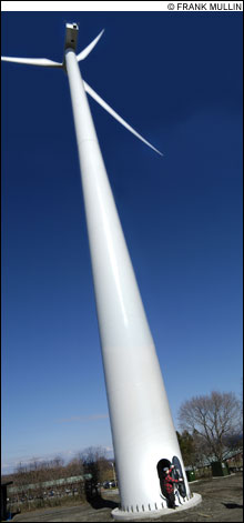 A NEW BREEZE: Because of Rhode Island's many miles of coastline, wind power is seen as the most logical and attractive new source for generating electricity.