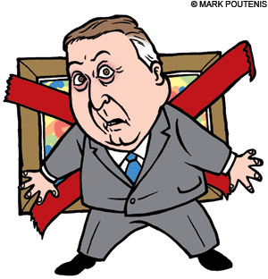 free speech offender Paul LePage
