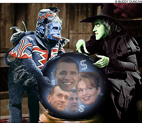 Wizard of Oz political parody