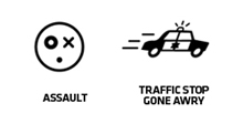 assault and a traffic stop gone awry