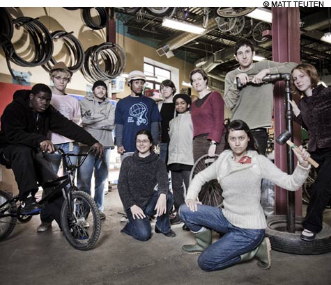 BIKES NOT BOMBS is the