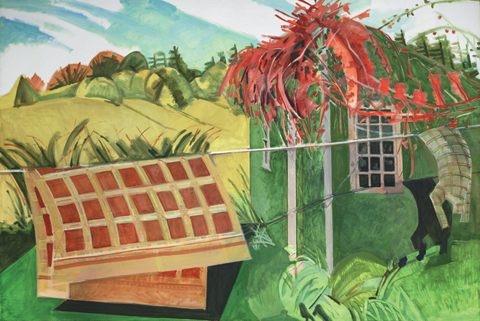 art_LoisDodd_RedVineandBlan art_LoisDodd_RedVineandBlan