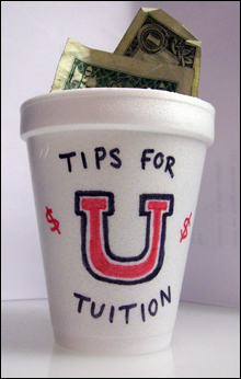 Tip Jar for tuition