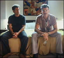 ODD COUPLE: And Shepard's film surprises with its tonal and narrative shifts.
