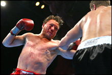 PACKING A PUNCH: Vinny Paz in his heyday.