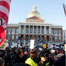 Massachusetts Rally for Wisconsin at Massachusetts State House